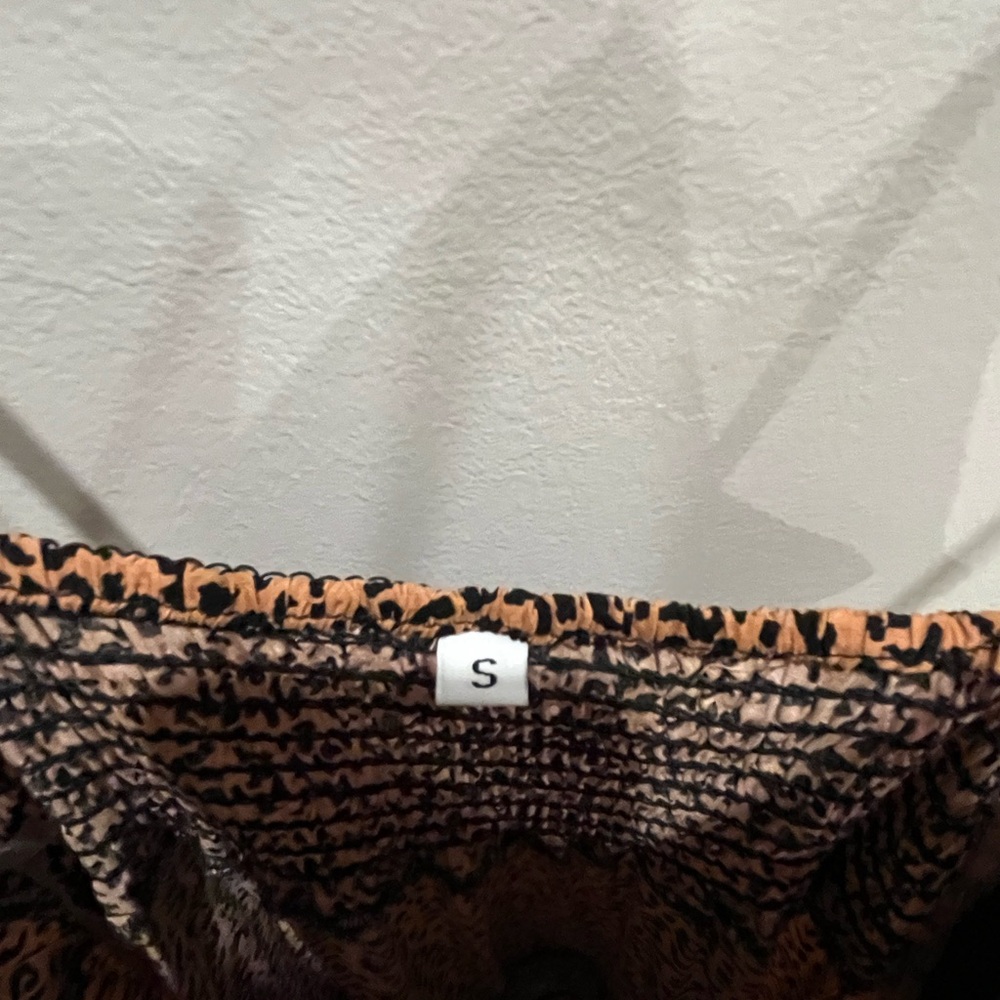 Leopard Print Tiered Dress - Picture 9 of 9
